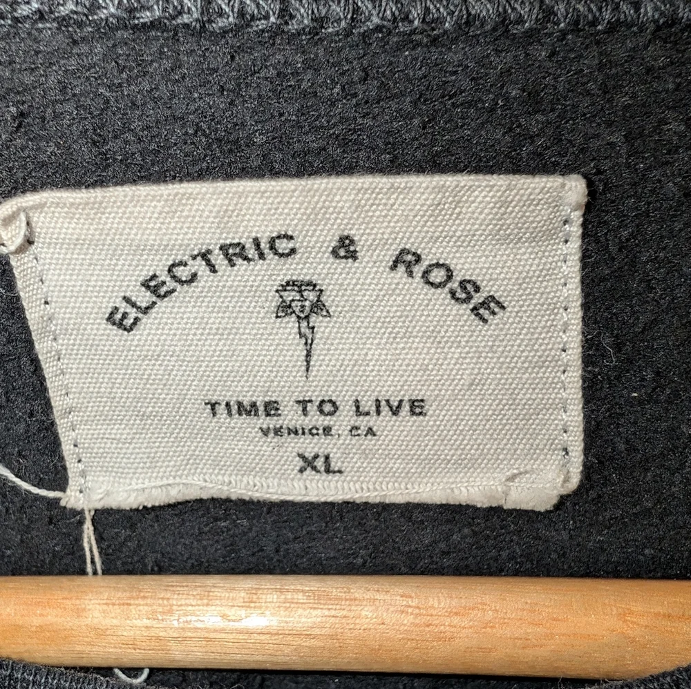 Anthropologie Electric & Rose Ronan Heart Sweatshirt - Picture 8 of 9